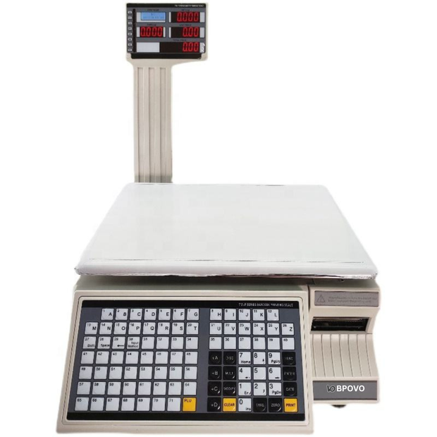 BPOVO 15F Label Printing Scale – Accurate & Reliable