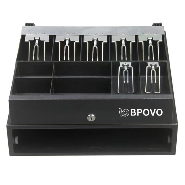 BPOVO 410B/7B4C White POS Cash Drawer – High Quality