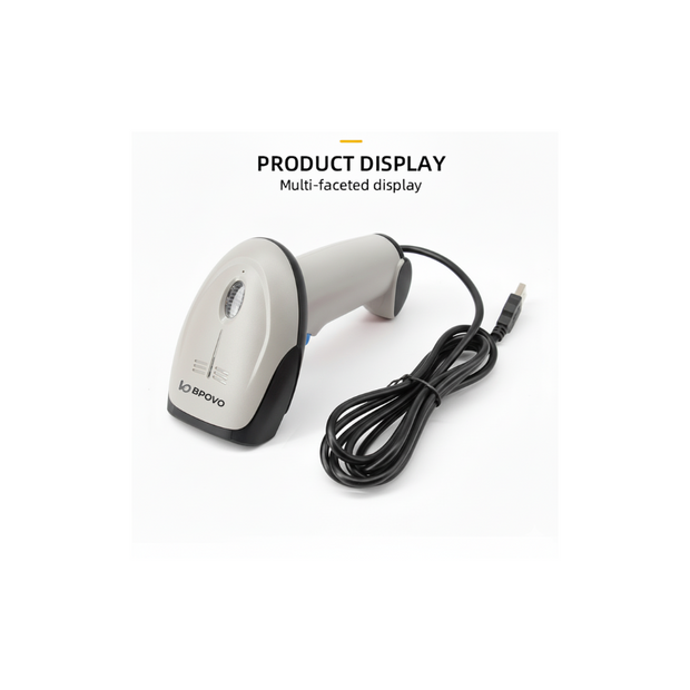 U8-W Wireless Bluetooth 2D Barcode Scanner – Fast & Reliable